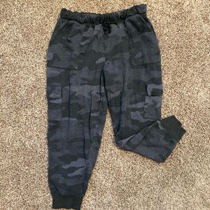 PINK High-Waisted Cargo Joggers